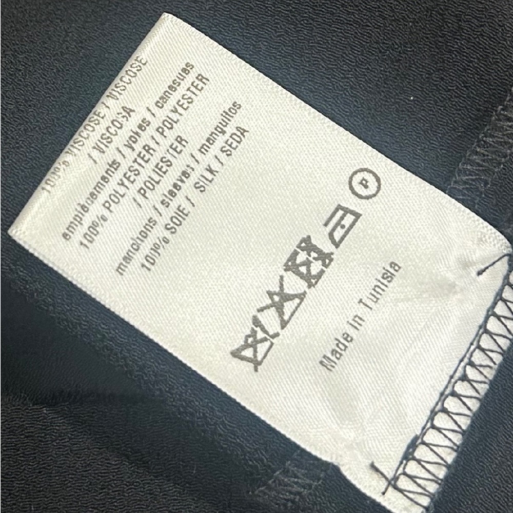 Sandro Paris Rihan Sleeveless Black Mini Dress | Size 1 - Picture 6 of 7